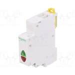 A9E18335, LED indicator; 12?48VAC; 12?48VDC; for DIN rail mounting; ACTI9