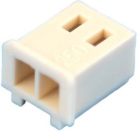 KLS1-XA1-2.50-02-H (OHU-2), Розетка кабельная 2pin шаг 2,5мм с контактами