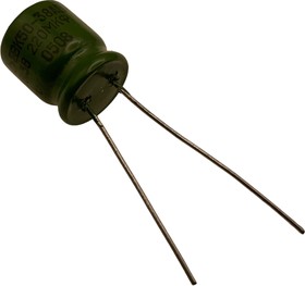 К50-38АВ 220мкФ х 6.3В, Конденсатор электролитический