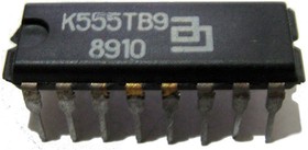 К555ТВ9, Микросхема триггер