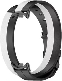 Ремешок для смарт-часов Xiaomi Smart Band 8 Double Wrap Strap - Black and White | купить в розницу и оптом