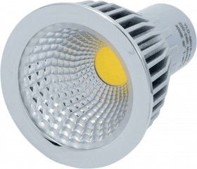 LB-YL-CHR-GU5.3-6-WW Лампа светодиодная серия LB MR16, 6 Вт, 3000К, цоколь GU5.3, цвет: Хром Цвет свечения: Теплый белый Мощность, Вт: 6