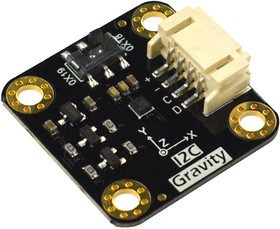 Фото 1/5 SEN0409, Accelerometer Board, Gravity, Triple Axis, I2C, LIS2DW12, Arduino Board, ±2g / ±4g/ ±8g / ±16g