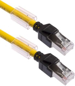 Фото 1/5 XS6W-6LSZH8SS100CM-Y, Ethernet Cables / Networking Cables Ethernet Patch Cable RJ45 1m Yellow