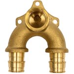 Водорозетка. двойная ?20x1/2x20 OP для труб из сшитого полиэтилена Pex qe 3204023106