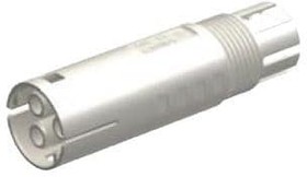 293475-2, Lighting Connectors 16-A M-Line Socket CTC Brass Tin Pltd