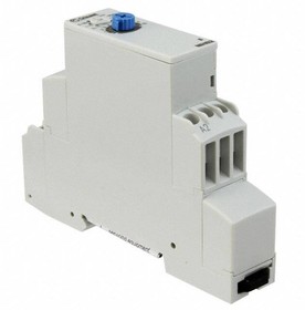 Фото 1/2 88827044, Electromechanical Relay 24V to 240VAC 8A SPDT (( 92.6mm 17.5mm 69mm)) DIN Rail Time Delay Relay