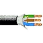 19363 010250, Multi-Conductor Cables 16AWG 3C SHIELD 250ft SPOOL BLACK