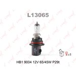 L13065, Лампа HB1 9004 12V 65/45W P29T