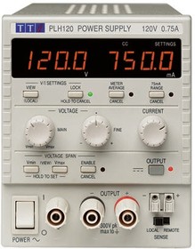 PLH120, PLH Series Digital Bench Power Supply, 0 → 120V, 0 → 750mA, 1-Output, 90W