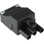 93.832.4353.0, ST18 Series Connector, 3-Pole, Male, Cable Mount, 16A, IP20