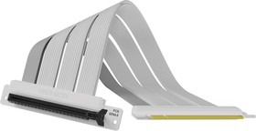 Фото 1/4 MCA-U000C-WPCI40-300, Cooler Master Riser Cable PCIe 4.0 x16, White - 300mm, кабель