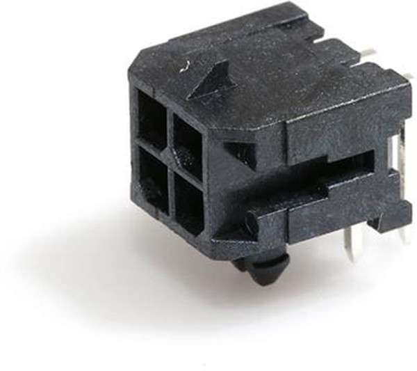 43045-0400, Разъем 4pin, 3 мм, Серия Micro-Fit 3.0 на плату