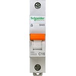 Schneider Electric Домовой ВА63 Автоматический выключатель 1P 16A (C) 4.5kA