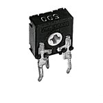 CA6XH2,5-100KA2020, Резистор подстроечный c подстройкой сбоку P5/2,5 100K