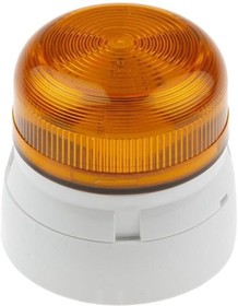 Фото 1/6 QBS-0018, Flashguard QBS Series Amber Flashing Beacon, 230 V ac, Surface Mount, Xenon Bulb