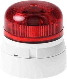Фото 1/3 QBS-0060, Flashguard QBS Series Red Multiple Effect Beacon, 11 35 V dc, Surface Mount, LED Bulb
