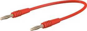 28.0047-00722, Test Lead Nickel-Plated Brass 7.5mm Red