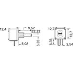 Cermet precision potentiometer, 1 kΩ, 1 W, linear, solder pin, 149-SXG 56 S 102 SP