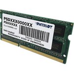 память Patriot DDR3L 4GB 1600MHz SO-DIMM SINGLE 1*4GB CL11 11-11-11 1.35V