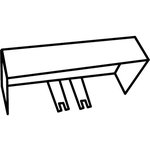 Заглушка 100х40 RF для кабель-канала (76814)