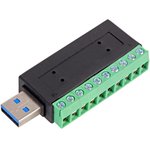 CLB-JL-8162, Разъем USB, USB Типа A, USB 3.1, Штекер, 10 вывод(-ов) ...