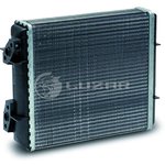 LRh 0106, Радиатор отопителя ВАЗ 2106 алюминий узкий Luzar