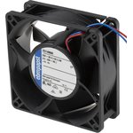 3314NHH, 3300 N - S-Panther Series Axial Fan, 24 V dc, DC Operation, 107m³/h ...