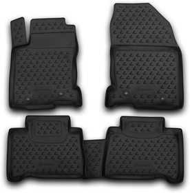 Фото 1/3 NLC2935210K, Коврики в салон LEXUS NX, 2014- , 4 шт. (полиуретан)