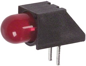 Фото 1/3 550-5107F, 550-5107F, Red Right Angle PCB LED Indicator, Through Hole 2.55 V