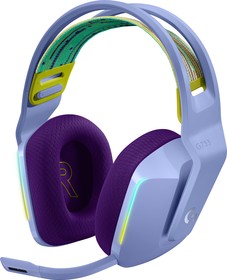 Фото 1/4 Гарнитура Logitech Headset G733 LIGHTSPEED Wireless RGB Gaming LILAC Retail