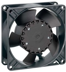 3314N/2HH, DC Fans Tubeaxial Fan, 92x92x32mm, 24VDC, 63CFM, Speed Signal/Open Collector Output