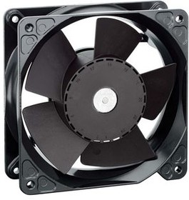 4114N/2H3I, Axial Fan DC Ball 119x119x38mm 24V 6000min sup -1 /sup  310m³/h 3-Pin Stranded Wire