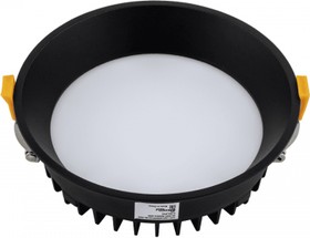 DesignLed Светильник светодиодный диммируемый потолочный встраиваемый , серия WL-BQ, черный, 20Вт, IP20, Нейтральный белый (4000К) 005648