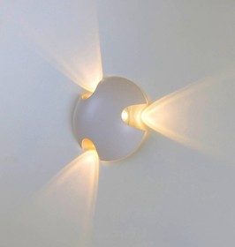 Фото 1/2 LWA0121C-WH-WW Настенный светильник BRAND, Белый, 3*3Вт, 3000K, IP54, LWA0121C-WH-WW Цвет свечения: Теплый белый Тип монтажа: настенный