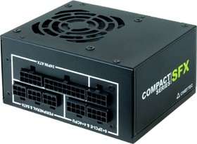 Фото 1/9 Блок питания Chieftec Compact CSN-450C (ATX 2.3, 450W, SFX, Active PFC, 80mm fan, 80 PLUS GOLD, Full Cable Management) Retail