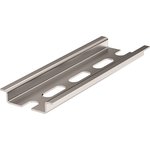 02140R-RET3, perforated DIN rail 35x7.5 L=300mm OMEGA 3F