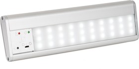 Фото 1/7 SKAT LT-2330 LED Li-Ion светильник аварийного освещения 30 светодиодов, резерв 4/8ч, алюмин корпус