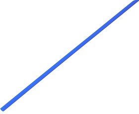 Фото 1/4 20-2005, Трубка термоусаживаемая ТУТ нг 2,0/1,0мм, синяя, упаковка 50 шт. по 1м