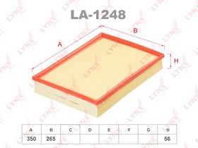 Фото 1/3 LA-1248, LA-1248 Фильтр воздушный LYNXauto