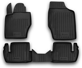 NLC3802210K, Коврики в салон PEUGEOT 307 2001-2008- , 4 шт. (полиуретан)
