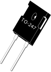 Фото 1/2 MSC050SDA120B, Schottky Diodes & Rectifiers SIC SBD 1200 V 50 A TO-247