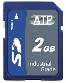 Фото 1/4 AF2GSDI-ZAFXM, 2 GB Industrial SD SD Card, Class 10, UHS-1 U1