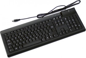 Клавиатура Acer Wired Keyboard Black Acer Wired Keyboard CHICONY KUS-0967 USB Black layout for RU with slot for Smart Card