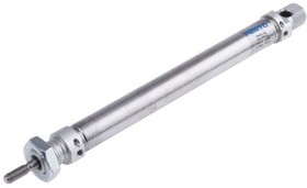 Фото 1/4 DSNU-16-150-PPV-A, Pneumatic Cylinder - 1908273, 16mm Bore, 150mm Stroke, DSNU Series, Double Acting