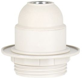 141121, Lamp Holder E27 54mm Plastic White