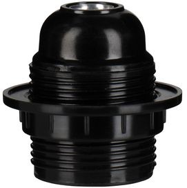 141131, Lamp Holder E27 39mm Black