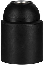 141118, Lamp Holder E27 39mm Plastic Black
