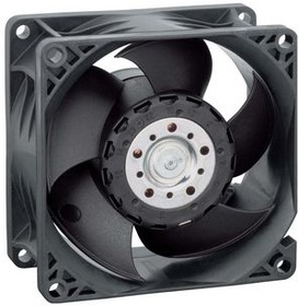 8214J/2H4PR, S-Force Axial Fan DC Ball 80x80x38mm 24V 14000min sup -1 /sup  220m³/h 4-Pin Stranded Wire