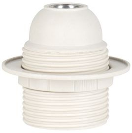 141123, Lamp Holder E27 54mm Plastic White